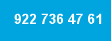 922 736 47 61